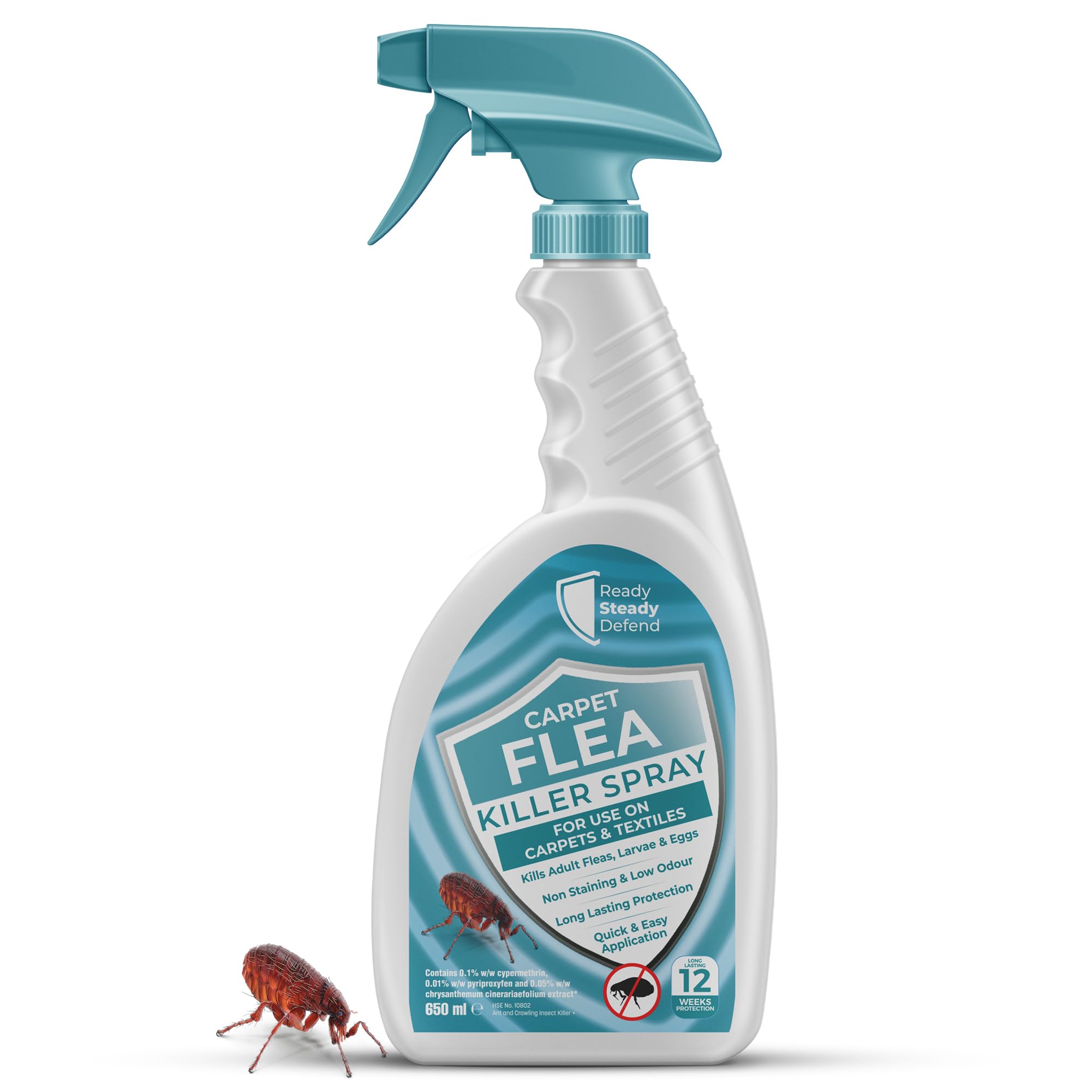 Raid Flea Flea Spray For Clothes Kill Fleas Carpet Treatment For