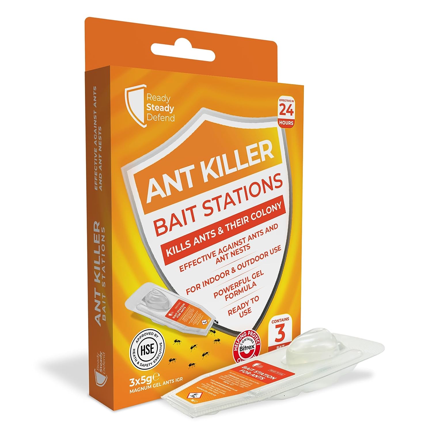 Ant Killer Bait Stations (Pack of 3)