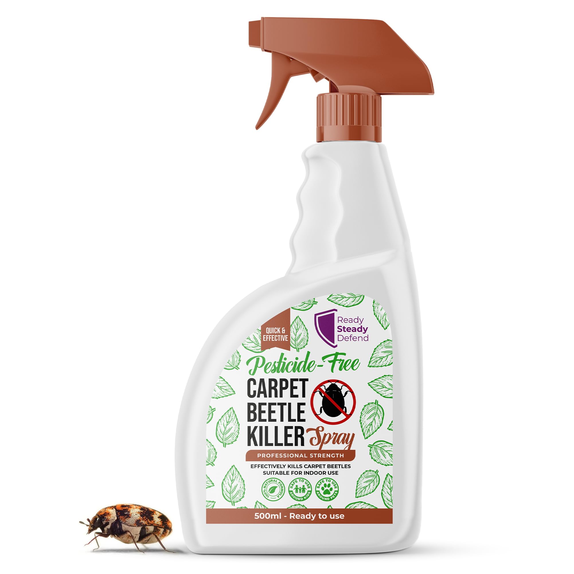 Natural Polymer Carpet Beetle Killer Spray - 500ML