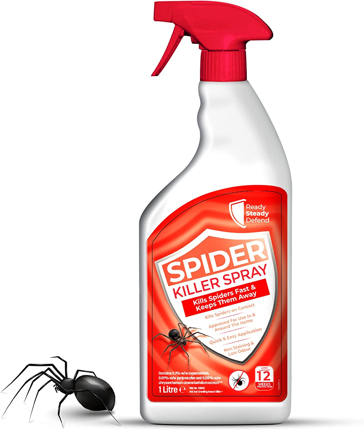 Spider Killer & Repellent Spray (1 Litre)