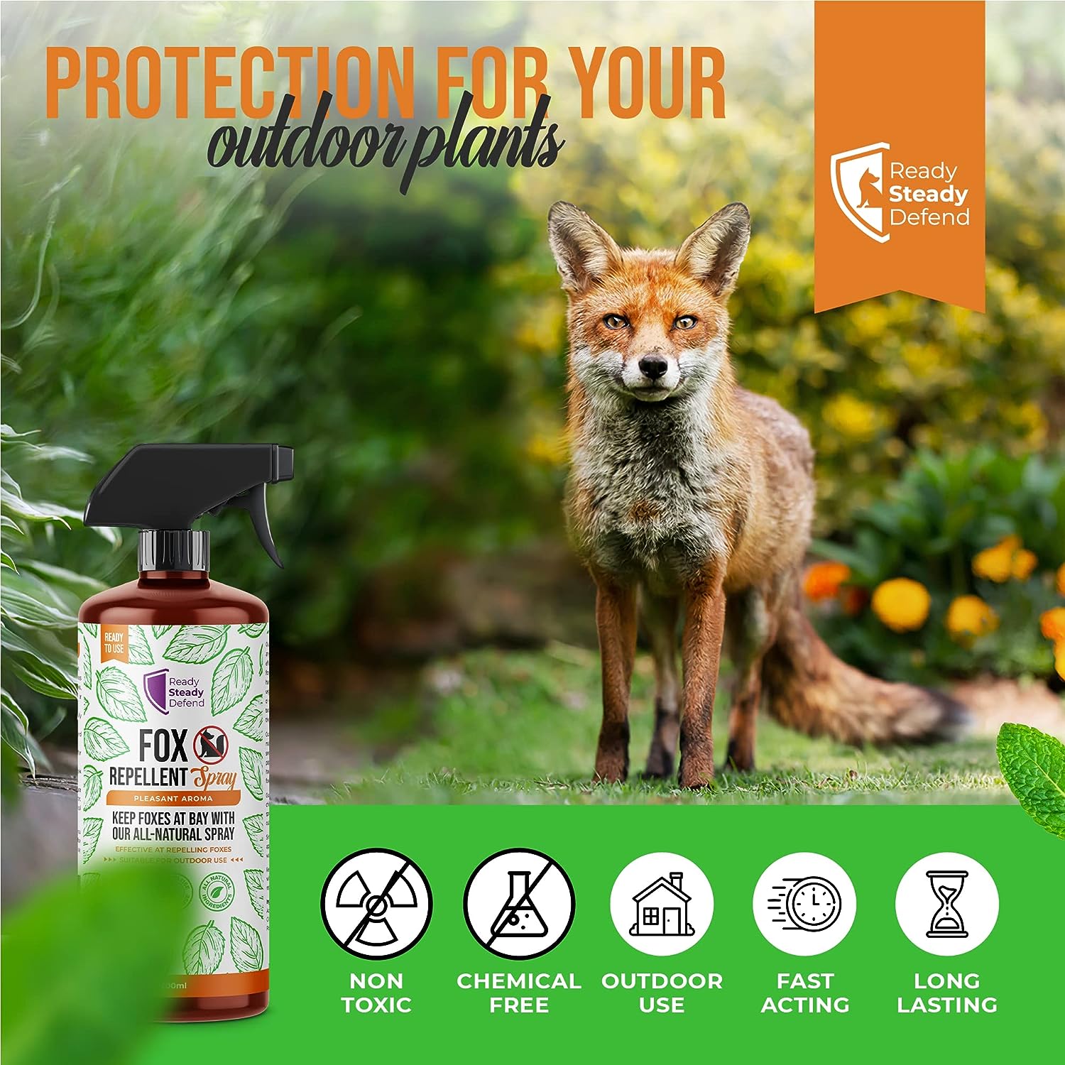 Natural Fox Repellent Spray (200ml)