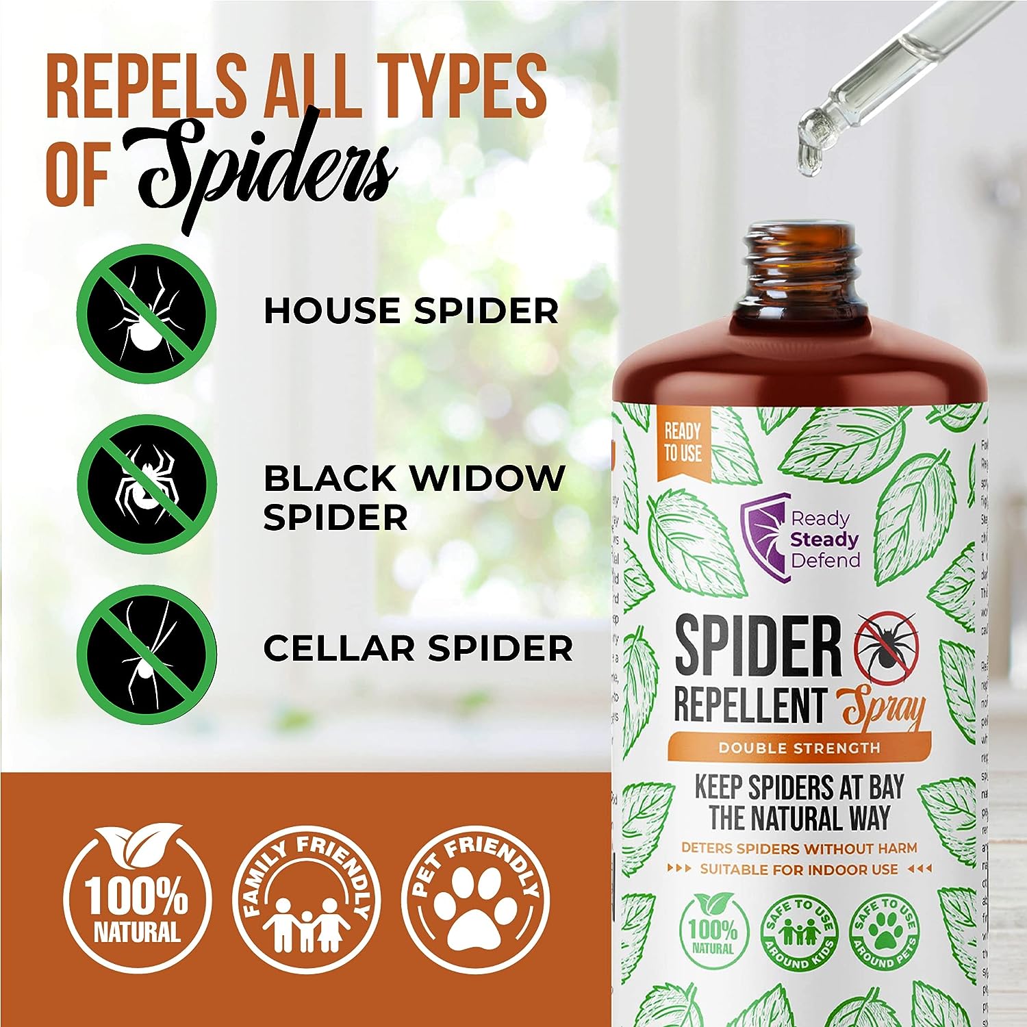 Natural Spider Repellent Spray (200ml)