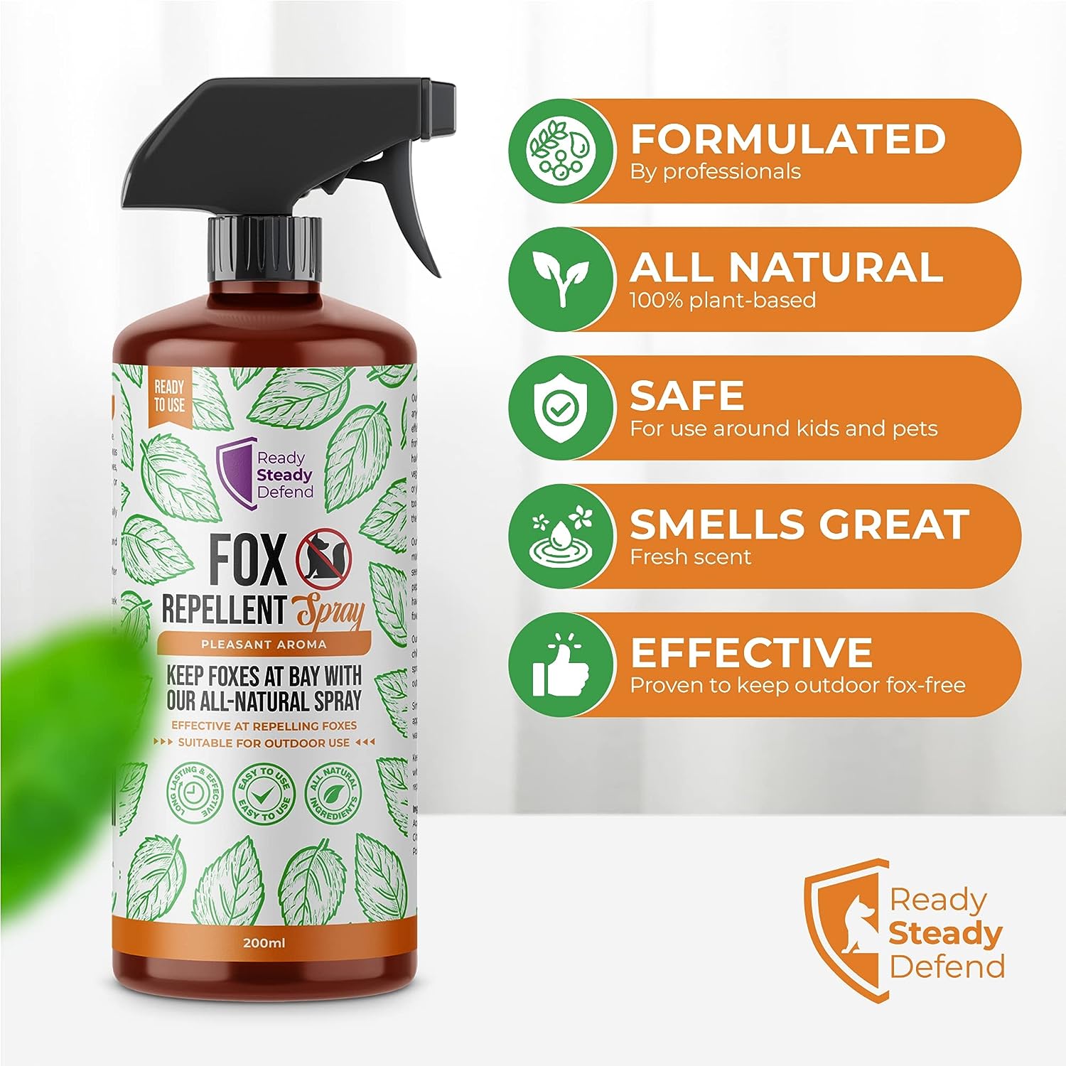 Natural Fox Repellent Spray (200ml)