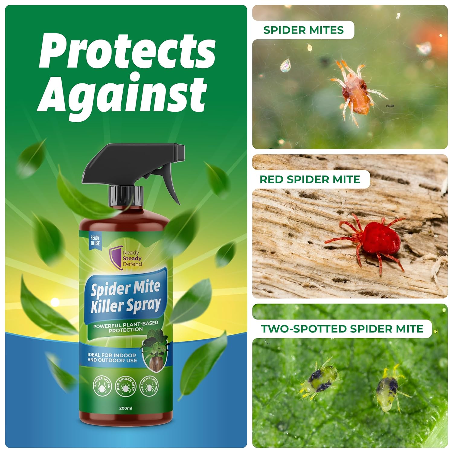 spider mite deterrent plants Spider Mite Killer Spray for Plants 200ml