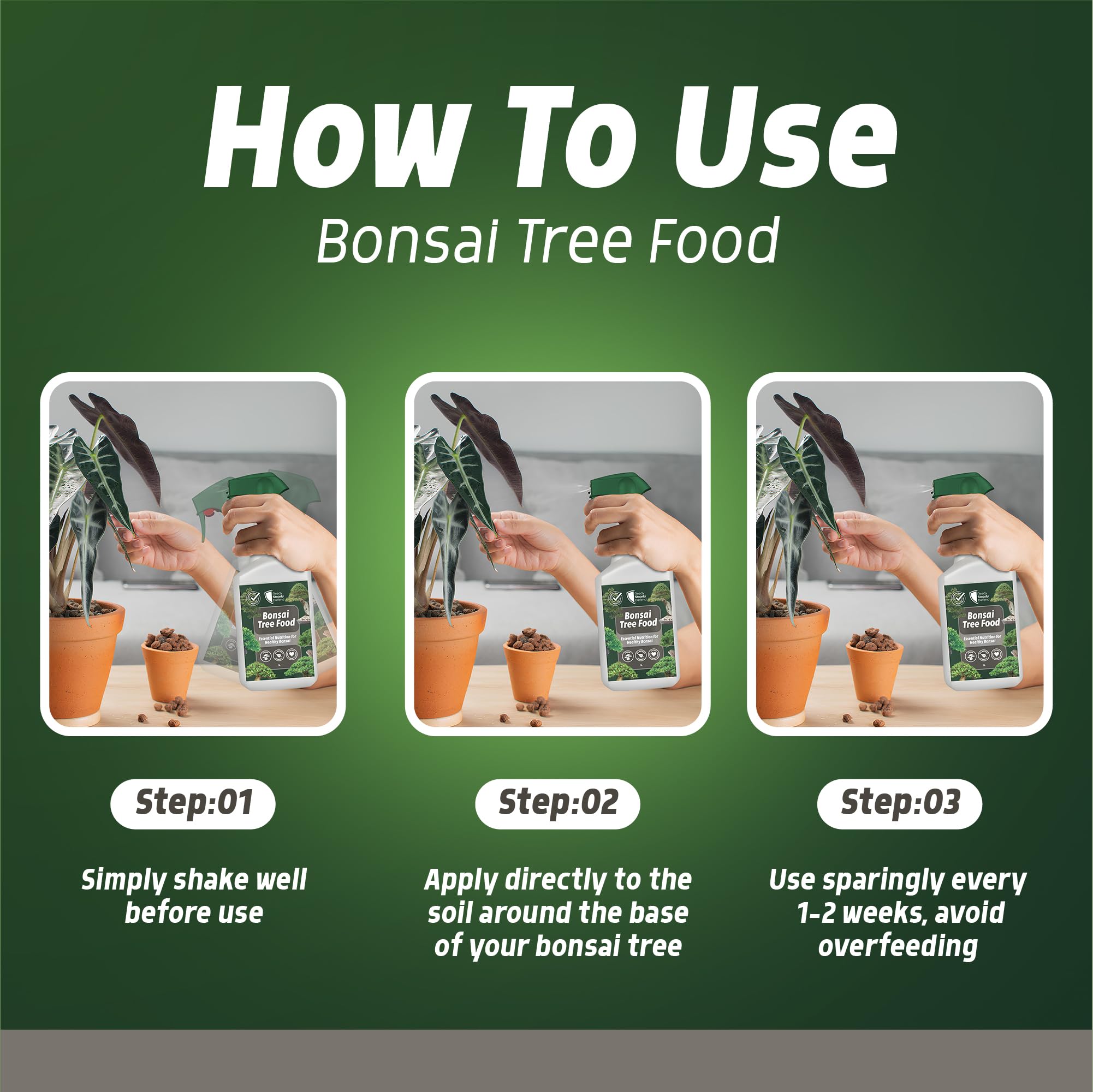 bonsai tree food Bonsai Tree Feed Spray 1L