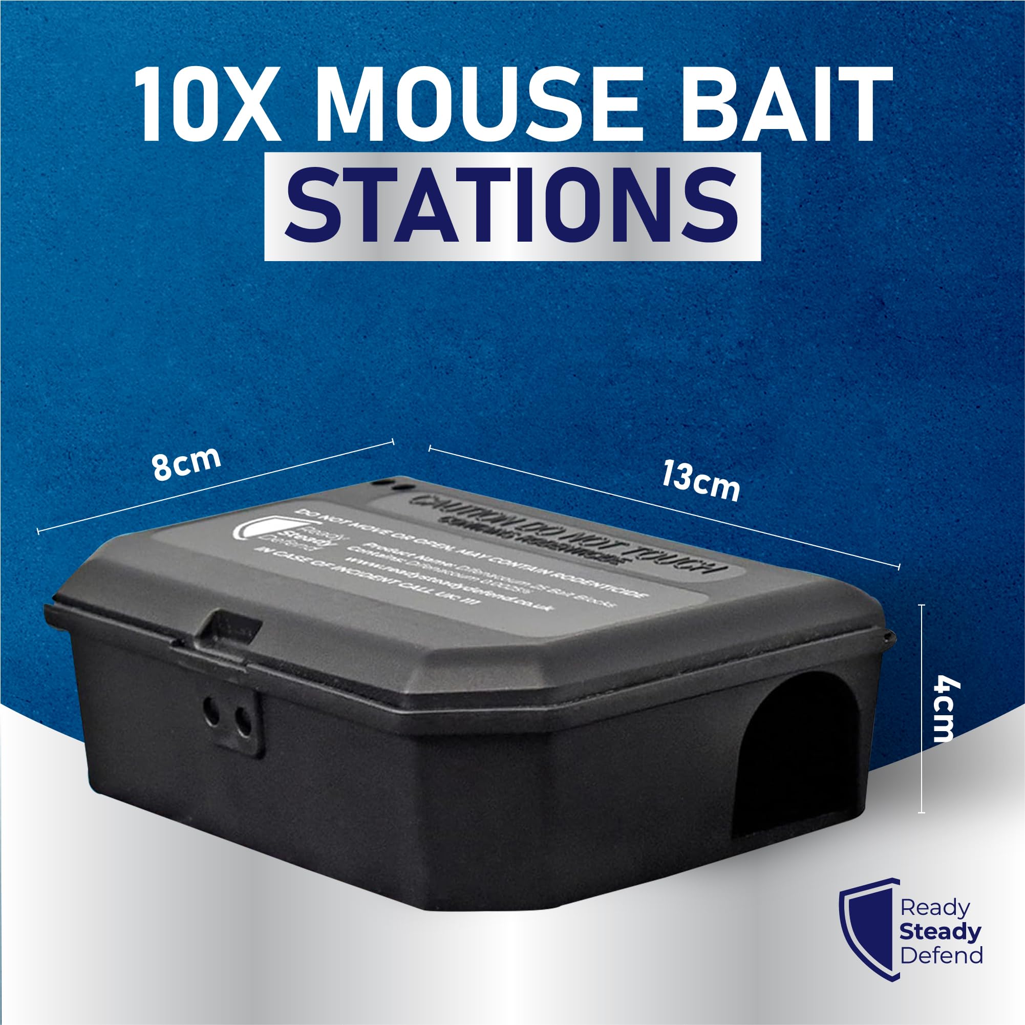 Basic Mouse Box Empty Mouse Boxes - Pack of 10