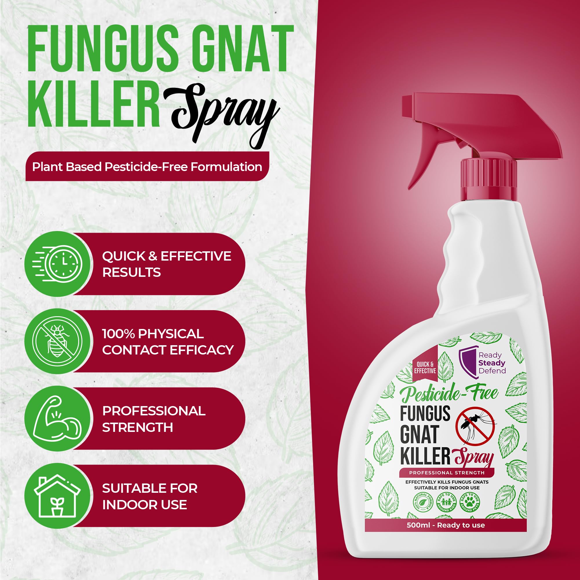 Fungus Gnat Killer Spray - 500ML