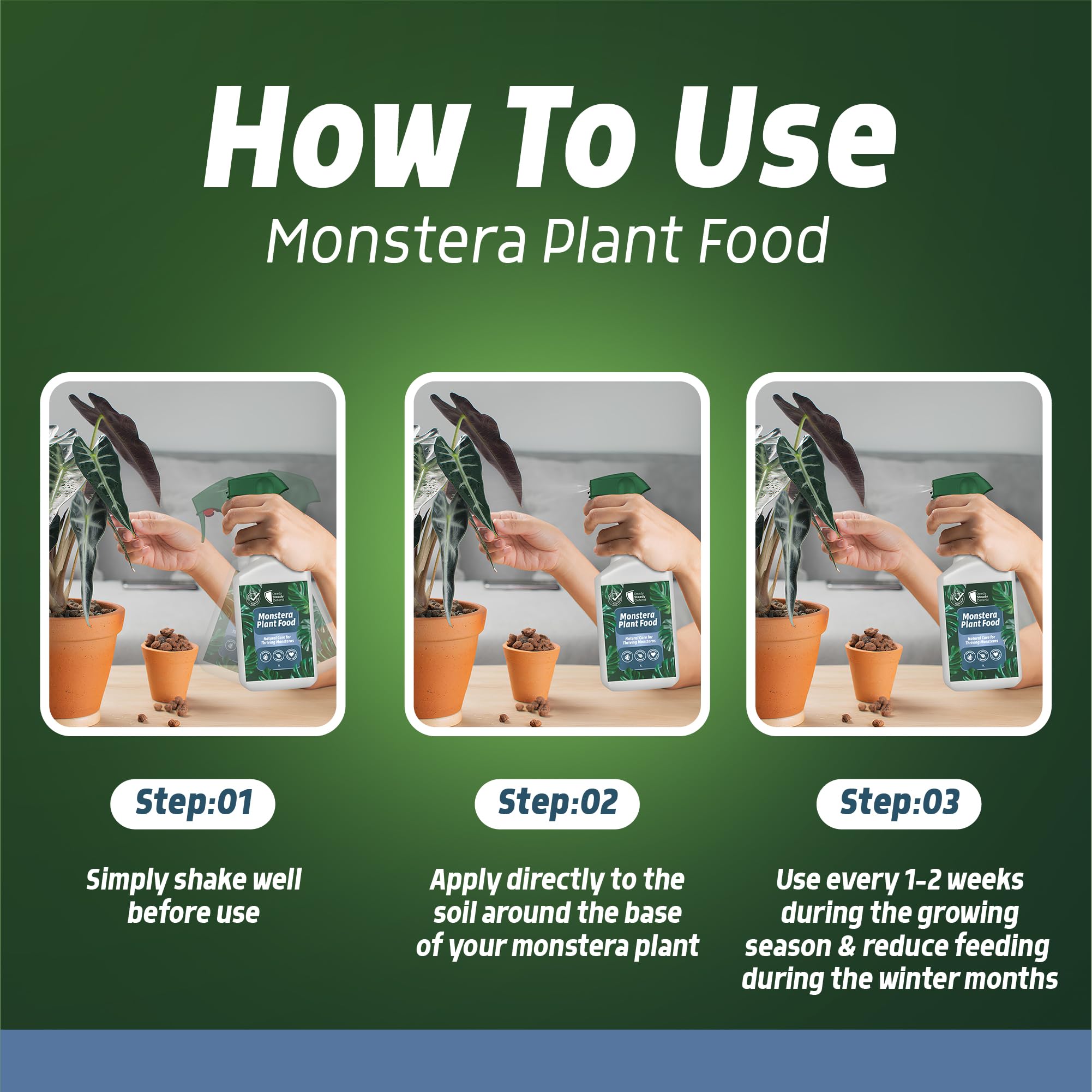 food for monstera plant Monstera Plant Food Spray 1L