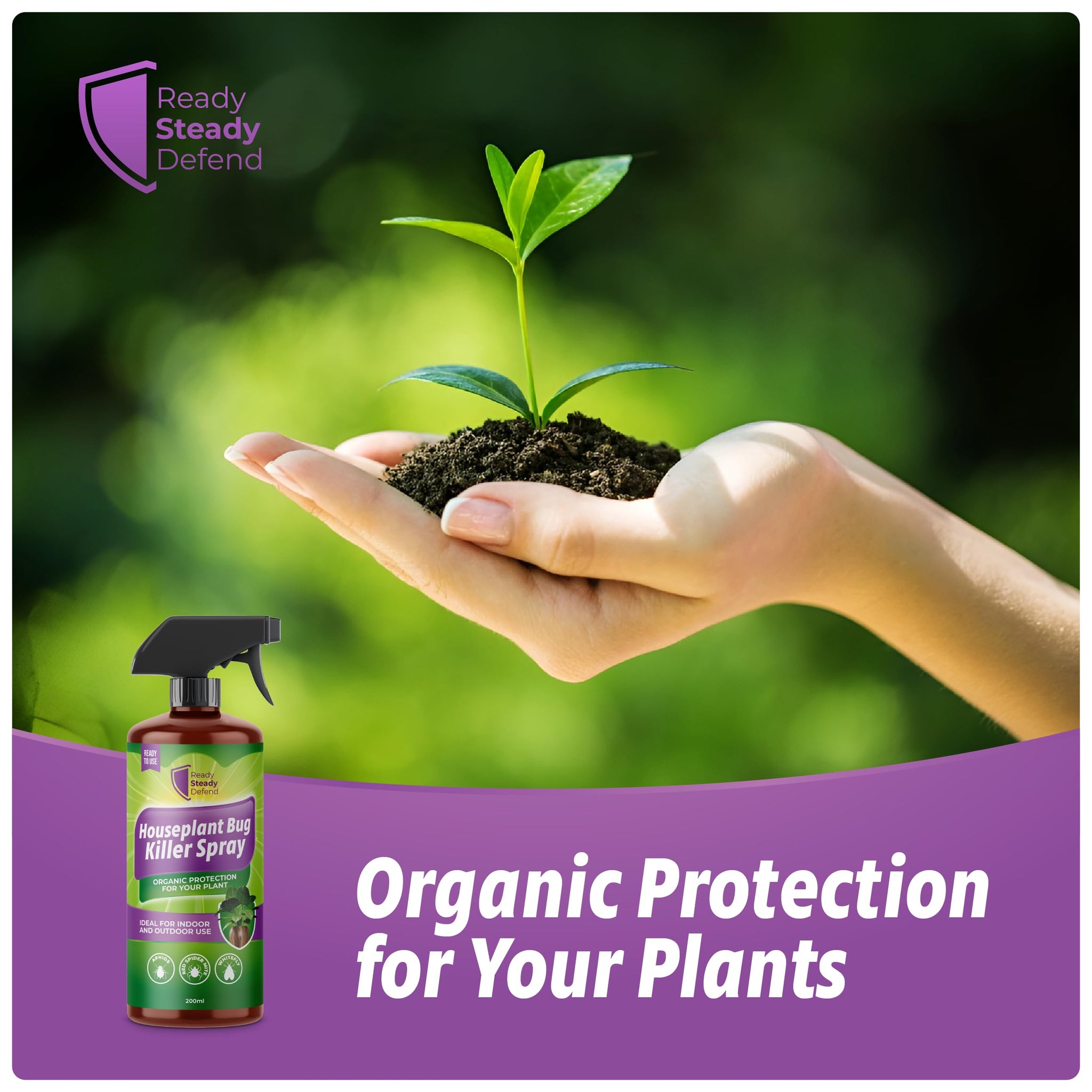 indoor plant soil bug killer House Plant Bug Killer Spray 200ml