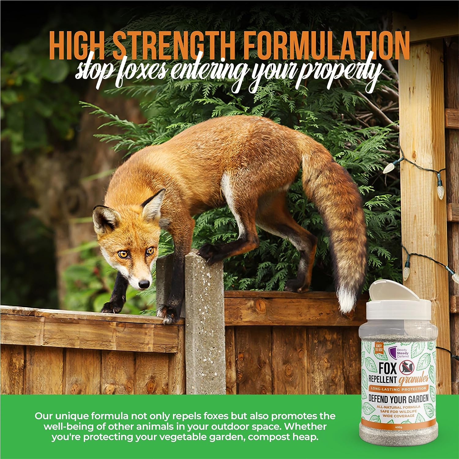 Fox Repellent Granules (400g)