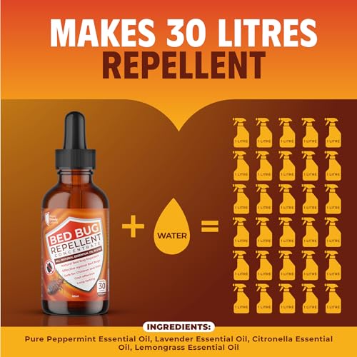 Bed Bug Repellent Concentrate (50ml Makes 30 Litres)