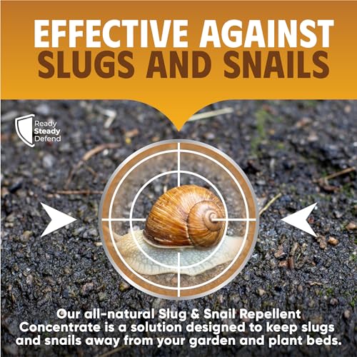 Slug & Snail Repellent Concentrate (50ml makes 30 Litres)