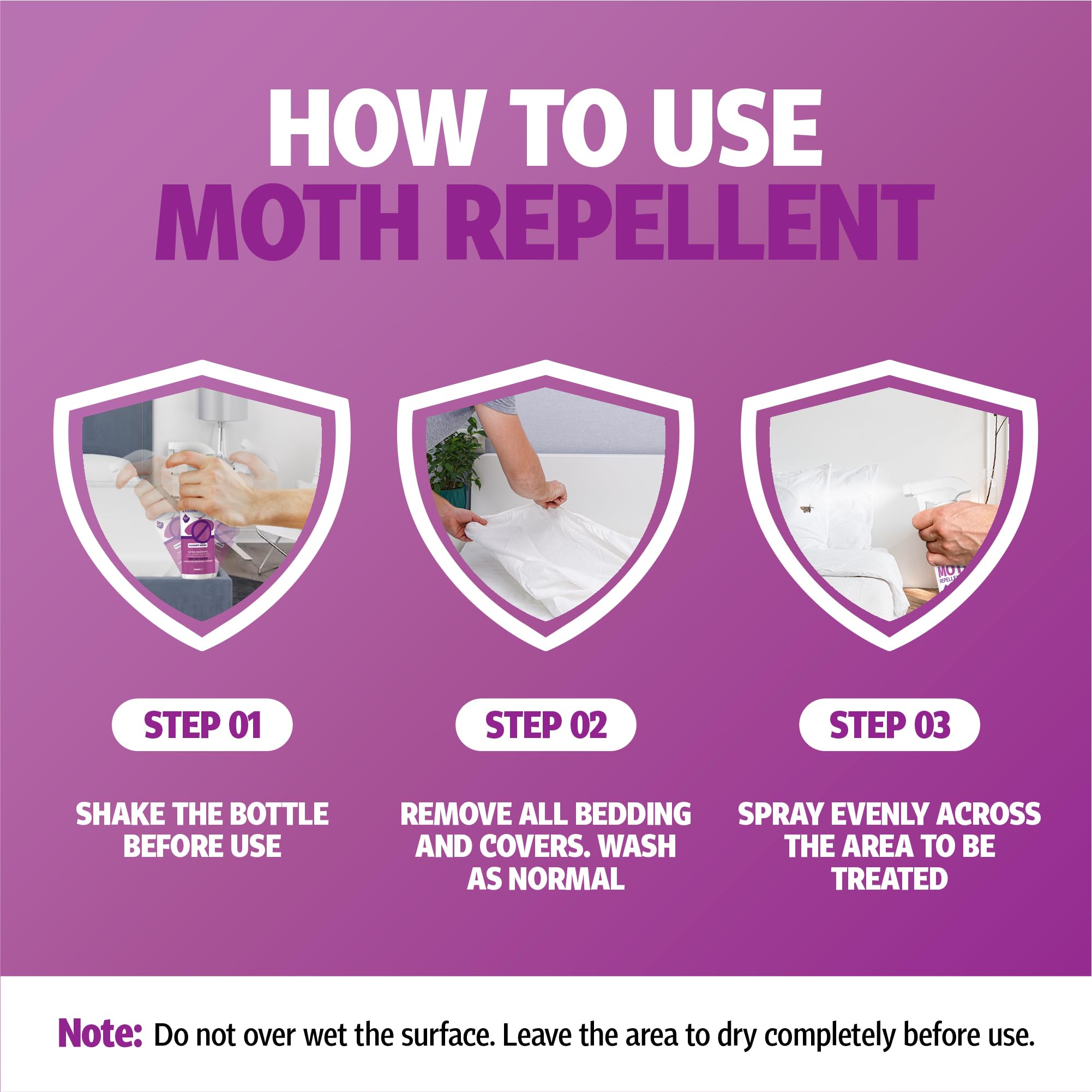 Moth Repellent Spray (500ml)