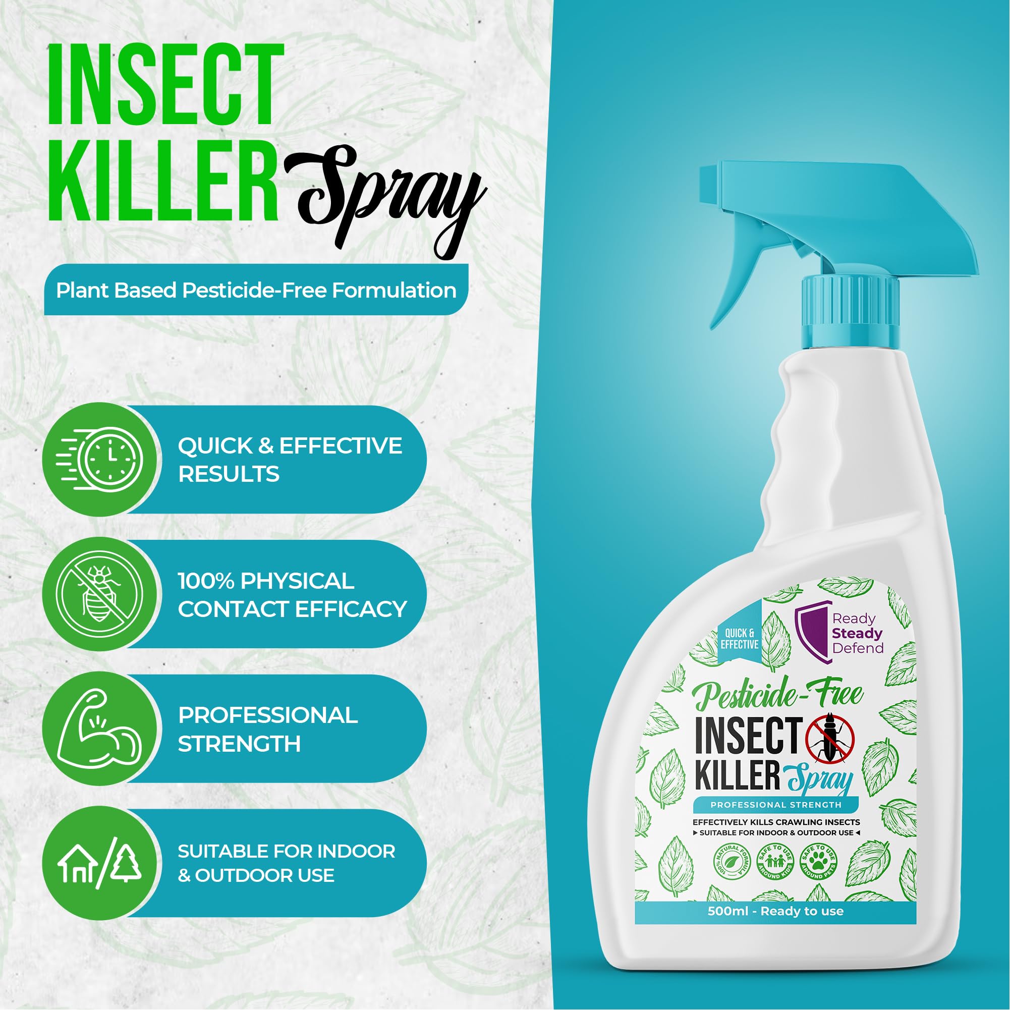 Natural Formula Insect Killer Spray (500ml)